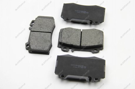 Комплект тормозных колодок, дисковый тормоз BREMSI BP2986