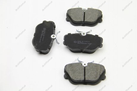 Гальмівні колодки пер. VW T4 90-03 (LUCAS GIRLING) BREMSI BP2425