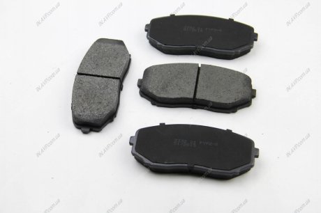 Комплект тормозных колодок, дисковый тормоз BREMSI BP3332