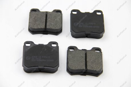 Комплект тормозных колодок, дисковый тормоз BREMSI BP2368