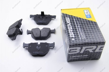 Комплект тормозных колодок, дисковый тормоз BREMSI BP3509