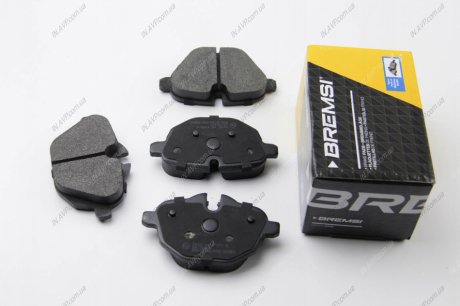 Комплект тормозных колодок, дисковый тормоз BREMSI BP3449