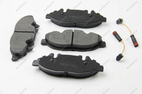 Гальмівні колодки пер. Vito (639) 03-07 (>ch.№342257) BREMSI BP3100