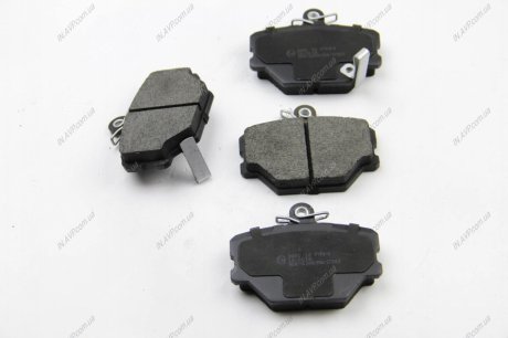 Комплект тормозных колодок, дисковый тормоз BREMSI BP2881