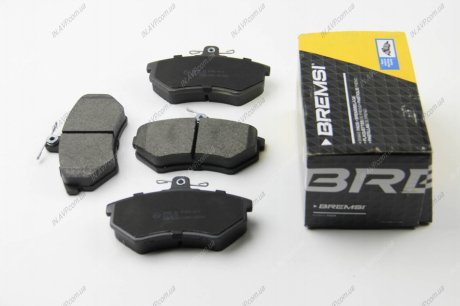 Комплект тормозных колодок, дисковый тормоз BREMSI BP2532 (фото 1)