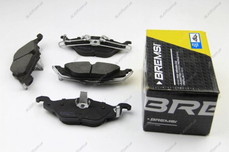 Гальмівні колодки пер. Astra 98-09 BREMSI BP2810