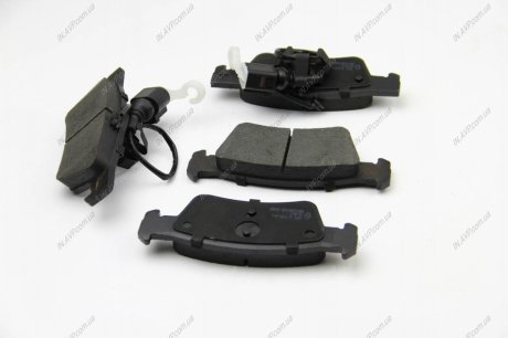 Гальмівні колодки зад. T5 03- (ATE)(диски 333x32.5mm) BREMSI BP3372