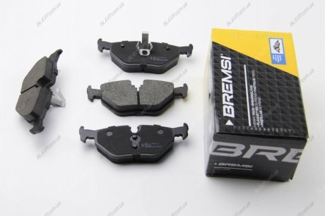 Гальмівні колодки зад. BMW 3 (E46)/SAAB 9-5/ROVER 75 96-09 (ATE) (123,1x45x17) BREMSI BP3051