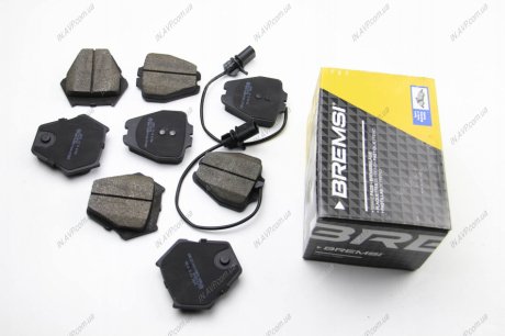 Гальмівні колодки пер. VW Phaeton 02-07 (TRW) BREMSI BP3151
