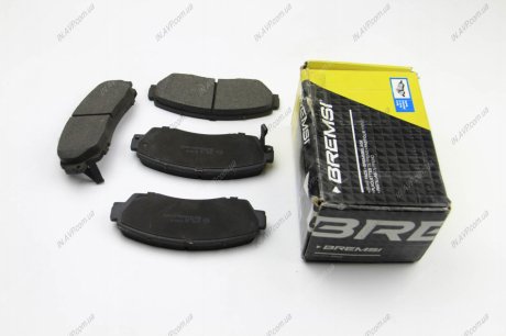 Гальмівні колодки пер. Honda CR-V 07- (akebono) BREMSI BP3258