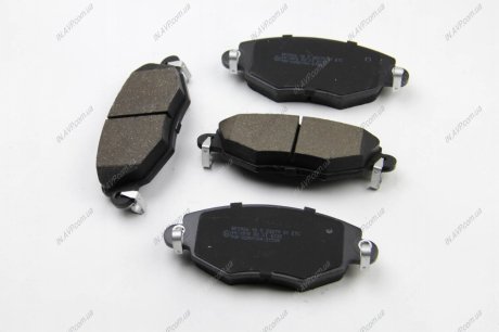 Комплект тормозных колодок, дисковый тормоз BREMSI BP2926