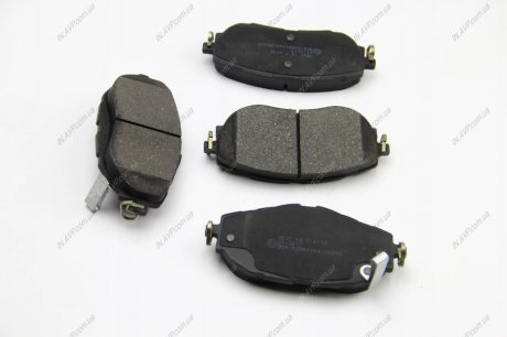 Гальмівні колодки пер. Corolla/Auris 12- (Bosch) BREMSI BP3537