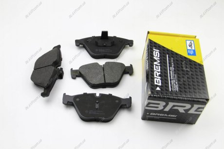 Комплект тормозных колодок, дисковый тормоз BREMSI BP3452