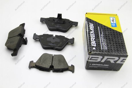 Гальмівні колодки пер. BMW 5 (E60) 05-10(ATE) BREMSI BP3488