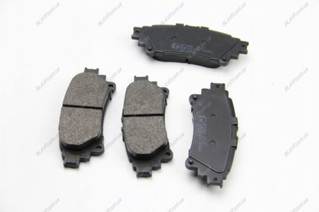 Комплект тормозных колодок, дисковый тормоз BREMSI BP3482