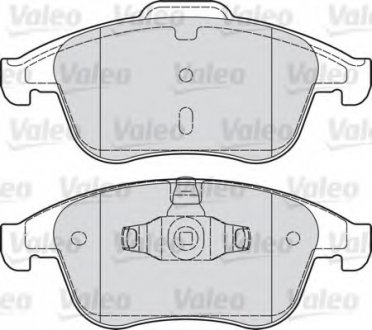 Комплект тормозных колодок, дисковый тормоз Valeo 601050