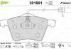 Комплект тормозных колодок, дисковый тормоз Valeo 301801 (фото 1)