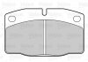 Комплект тормозных колодок, дисковый тормоз Valeo 301182 (фото 2)
