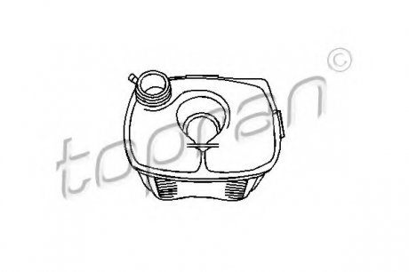 Компенсационный бак, охлаждающая жидкость TOPRAN 102 575