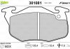 Комплект тормозных колодок, дисковый тормоз Valeo 301081 (фото 1)