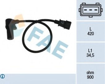 Датчик частоты вращения, управление двигателем FAE 79073