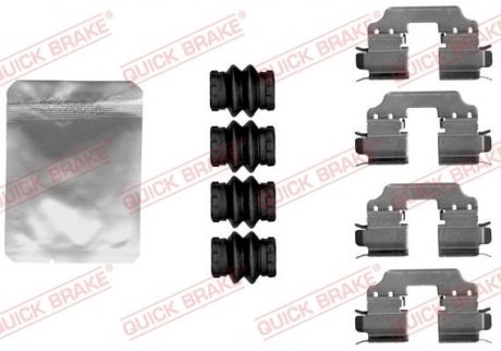 Монтажный комплект дисковых колодок OJD Quick Brake 109-1881 (фото 1)