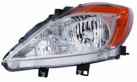 Фара главного света передняя, правая LORO DEPO 216-1165L-LD-E