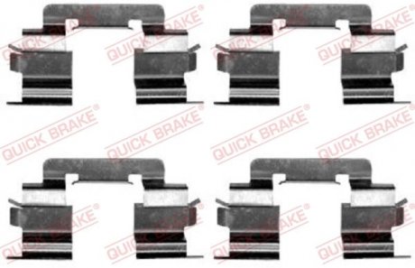 Монтажный комплект дисковых колодок OJD Quick Brake 109-1216 (фото 1)
