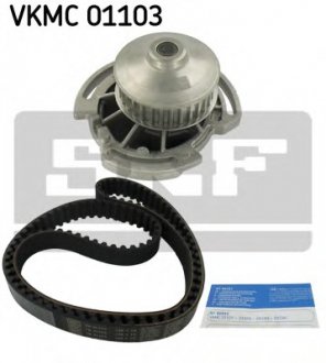 Водяной насос + комплект зубчатого ремня SKF VKMC 01103 (фото 1)