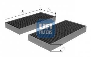 Фильтр, воздух во внутренном пространстве UFI UFI Filters 54.283.00