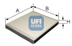 Фильтр, воздух во внутренном пространстве UFI Filters 53.319.00 (фото 1)