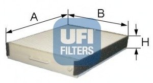 Фильтр, воздух во внутренном пространстве UFI UFI Filters 53.077.00