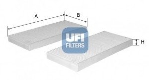 Фильтр, воздух во внутренном пространстве UFI Filters 53.228.00 (фото 1)