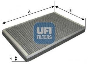 Фильтр, воздух во внутренном пространстве UFI Filters 54.281.00 (фото 1)