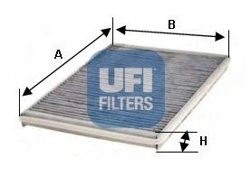 Фильтр, воздух во внутренном пространстве UFI Filters 54.116.00 (фото 1)