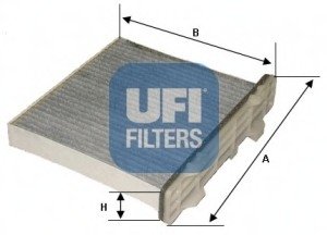 Фильтр, воздух во внутренном пространстве UFI UFI Filters 54.147.00