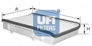 Фильтр, воздух во внутренном пространстве UFI Filters 53.049.00 (фото 1)