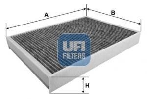 Фильтр, воздух во внутренном пространстве UFI UFI Filters 54.293.00
