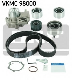 Водяной насос + комплект зубчатого ремня SKF VKMC 98000 (фото 1)