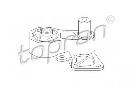 Подвеска, автоматическая коробка передач TOPRAN 302 762