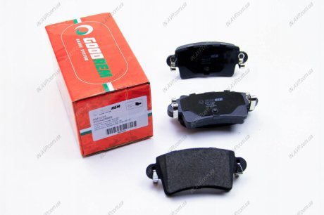 Тормозные колодки зад. Master/Movano 00- GOODREM RM1034