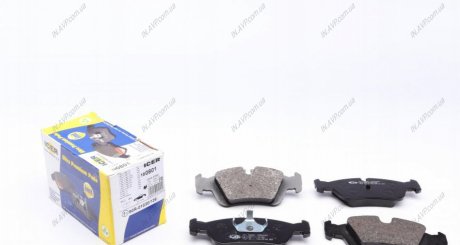 Комплект тормозных колодок, дисковый тормоз ICER Brakes 180801 (фото 1)