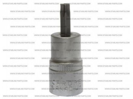 Головка 1/2"з насадкою TORX Т-60 STAR LINE NR 431T60M1 (фото 1)