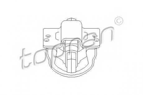 Подушка, автоматическая коробка передач TOPRAN 400 039