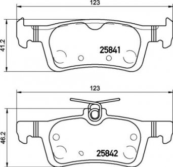 Гальмівні колодки дискові P24 204 Brembo P24204