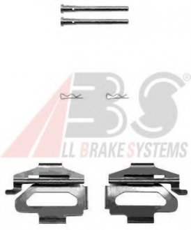 Комплектующие, колодки дискового тормоза A.B.S. ABS 1225Q