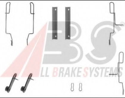 Комплектуючі, колодки дискового тормоза A.B.S. ABS 1188Q