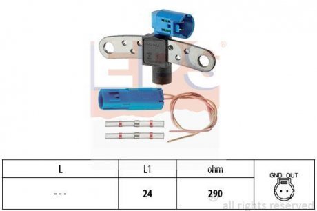 CZUJNIK POгOпENIA WAгKA ROZRZ. RENAULT EPS Facet 1-953-543K