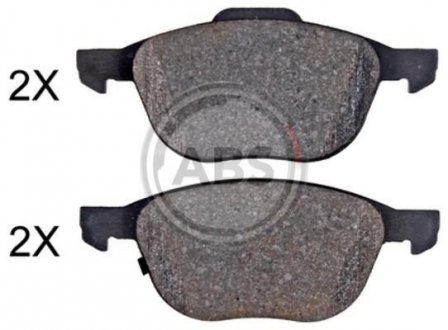 KLOCKI HAMULC. FORD C-MAX II 15- PRZÓD A.B.S. ABS 35087