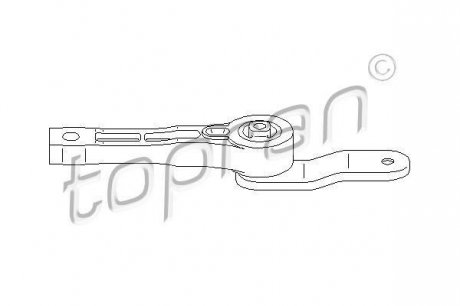 Подвеска, ступенчатая коробка передач TOPRAN 110 131